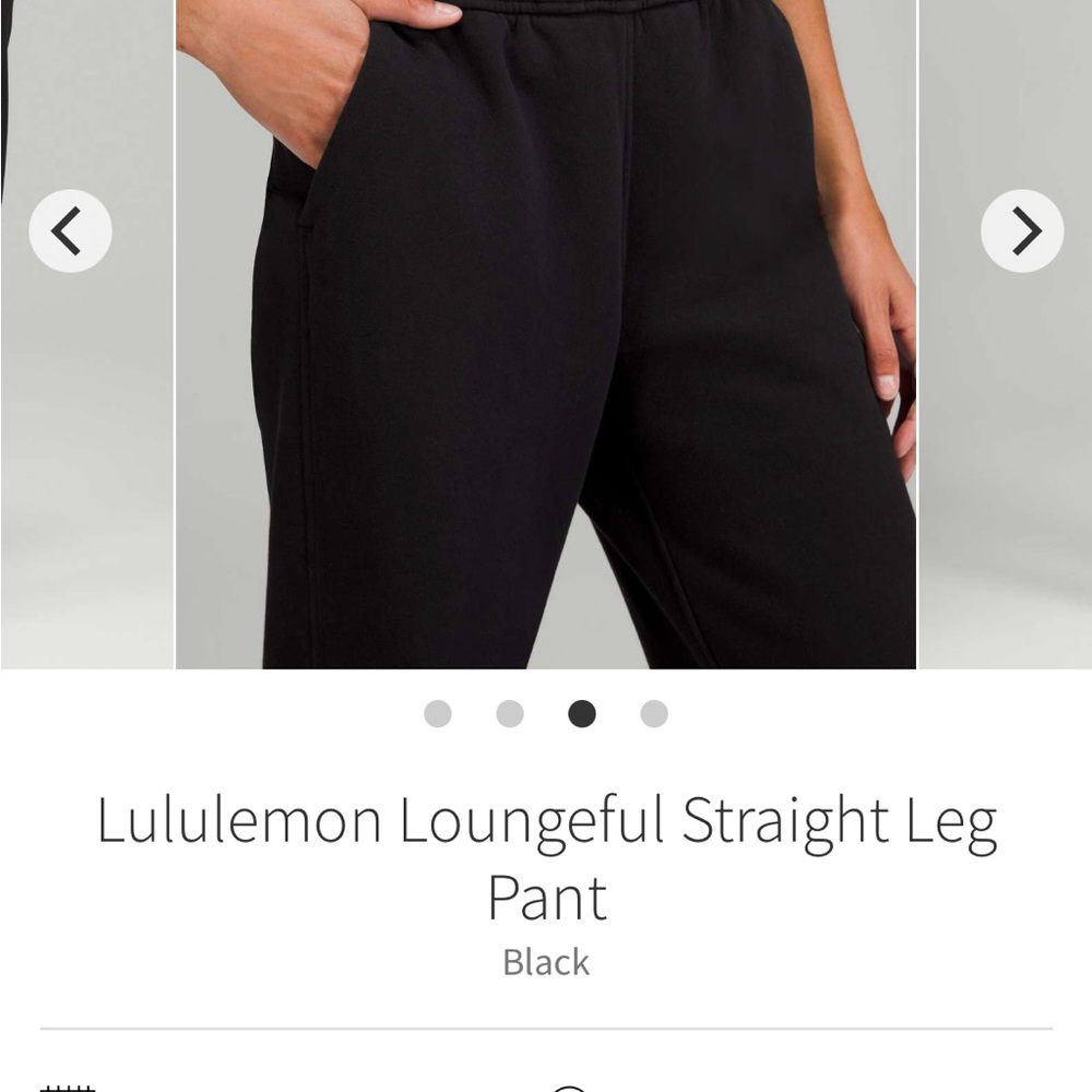 Women’s Loungeful thick black pants
